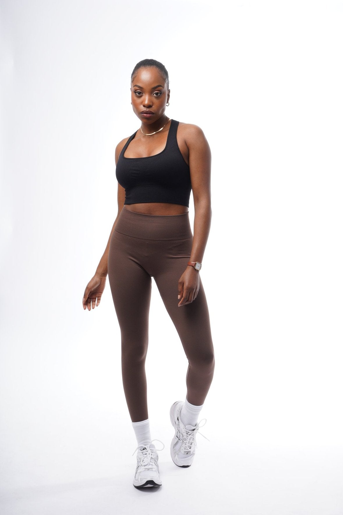 LEGGING MARRON